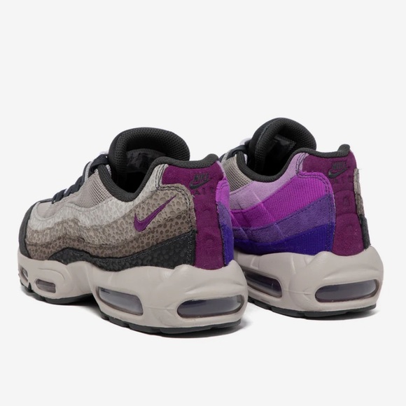 NIKE Air Max 95 Viotech Anthracite Safari Suede Women's 9 - Picture 6 of 12